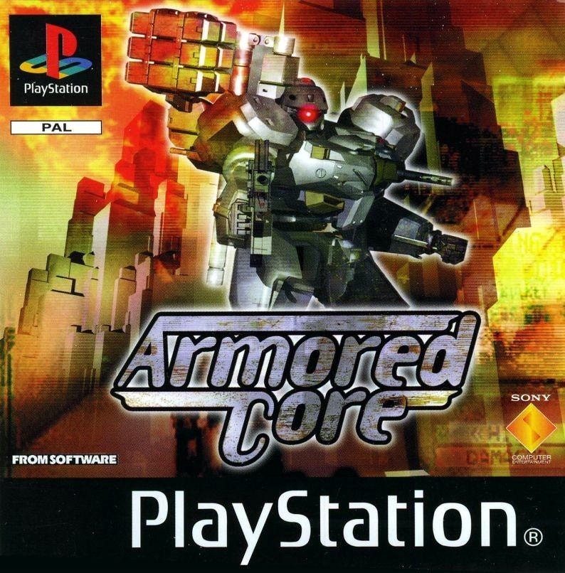 Capa do jogo Armored Core