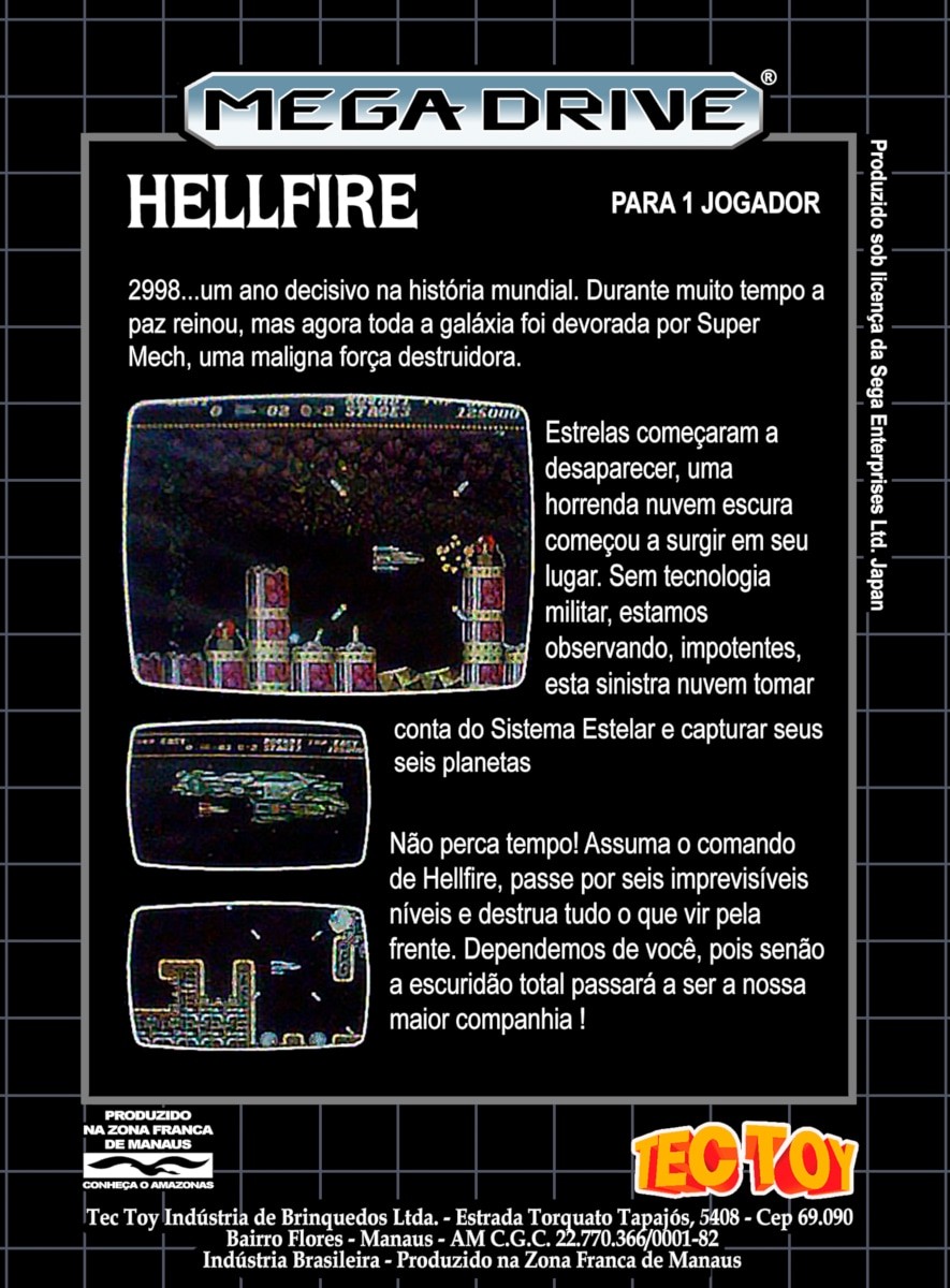 Capa do jogo Hellfire