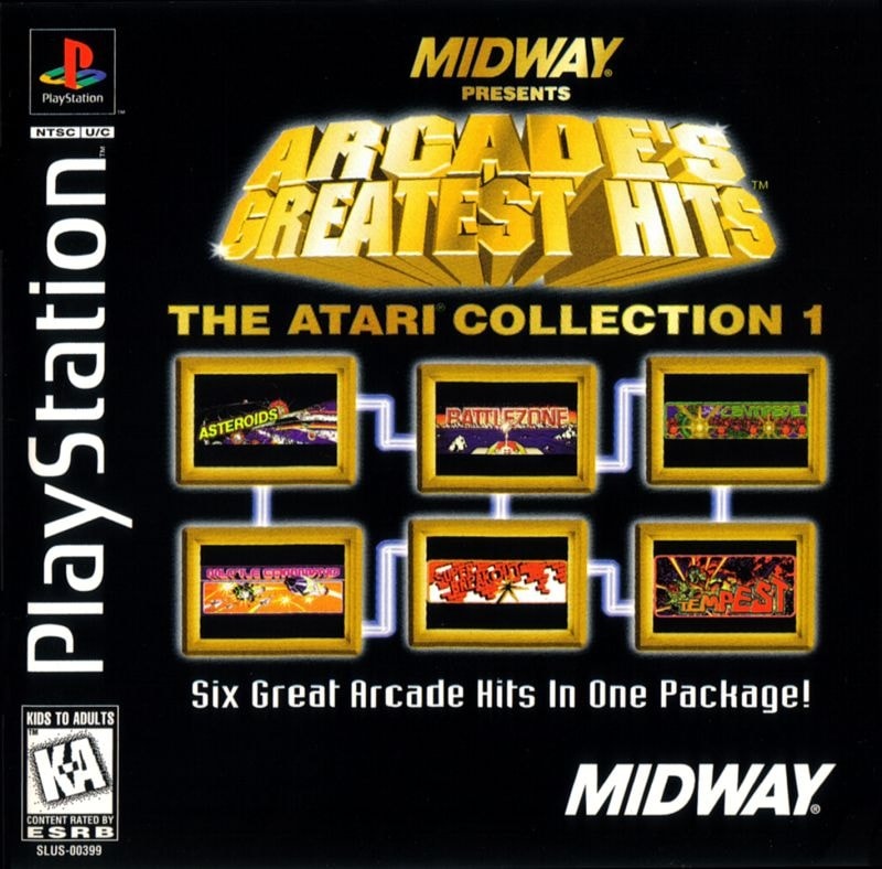 Capa do jogo Midway Presents Arcades Greatest Hits: The Atari Collection 1