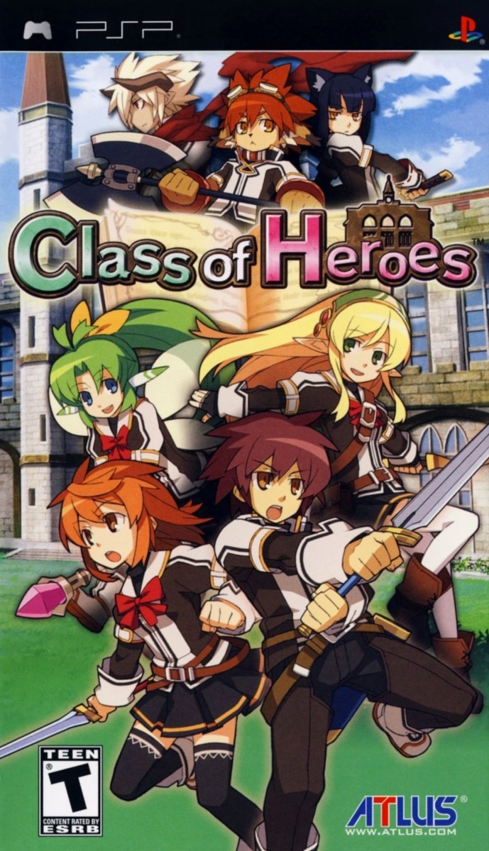 Capa do jogo Class of Heroes