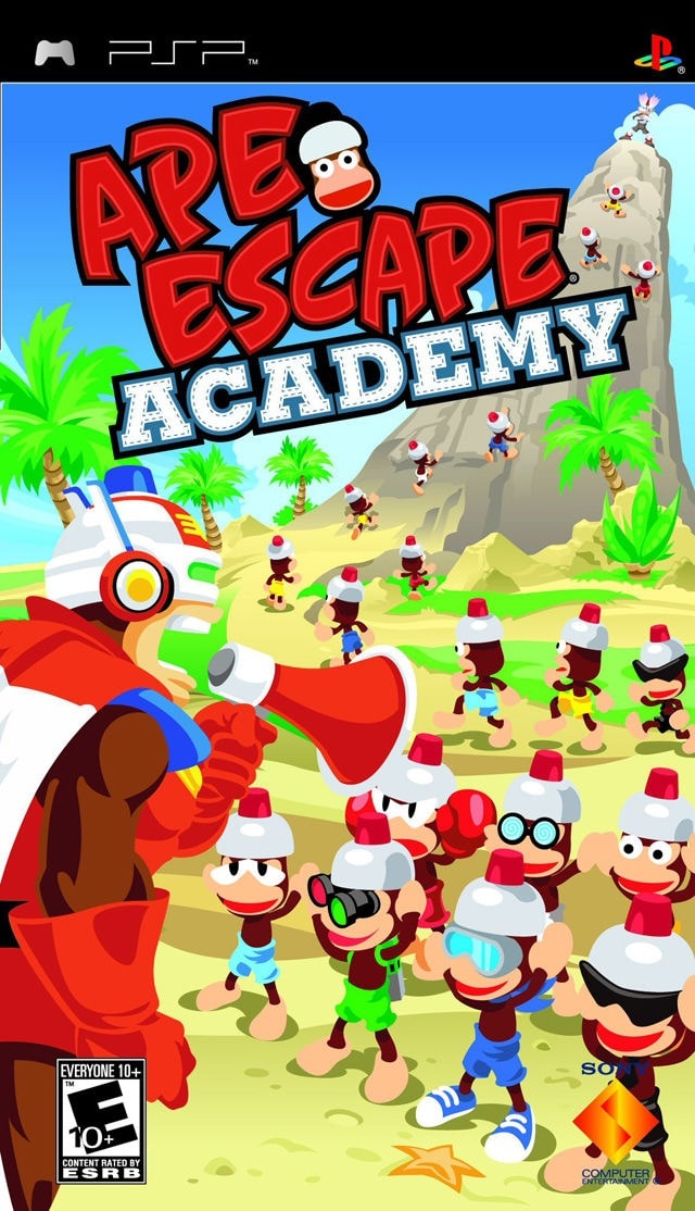 Capa do jogo Ape Escape Academy