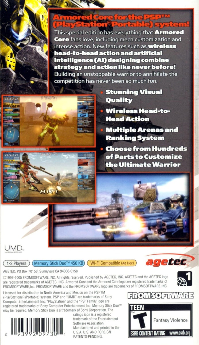 Capa do jogo Armored Core: Formula Front - Extreme Battle