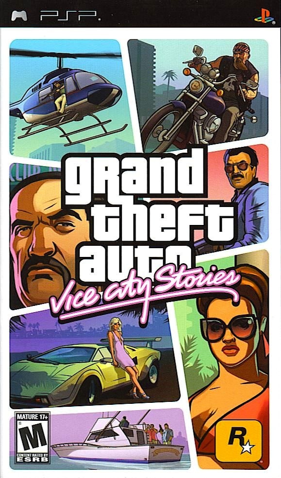Capa do jogo Grand Theft Auto: Vice City Stories