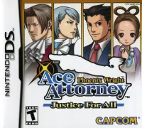 Capa de Phoenix Wright: Ace Attorney - Justice for All
