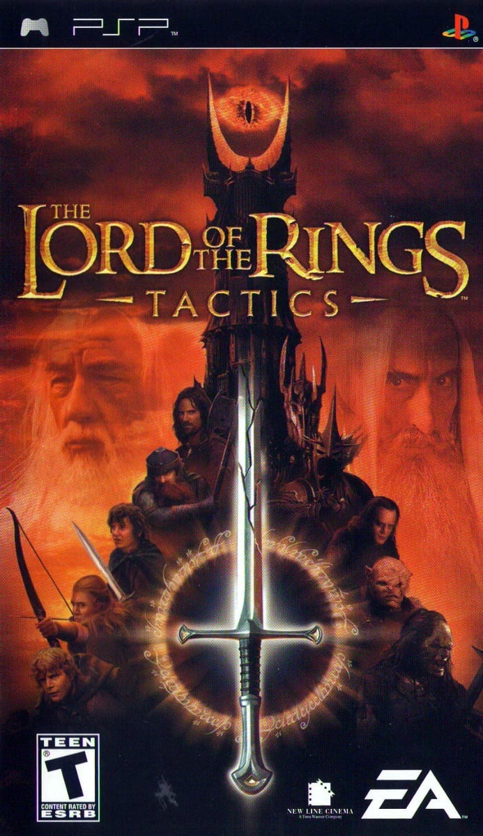 Capa do jogo The Lord of the Rings: Tactics