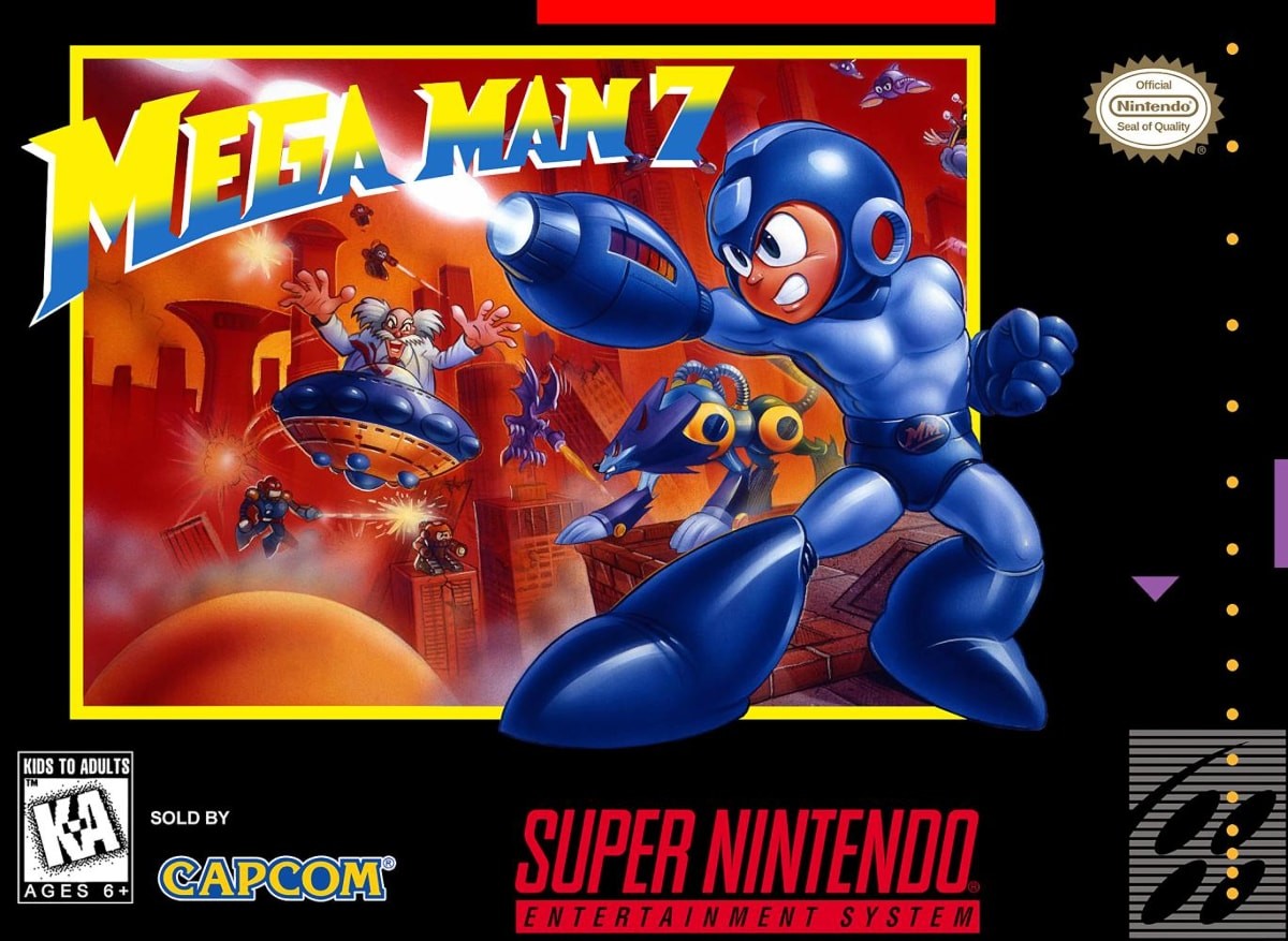 Capa do jogo Mega Man 7