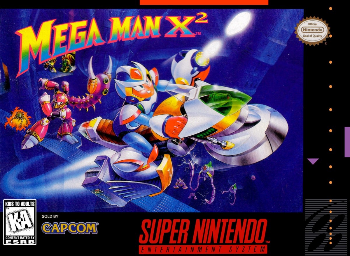 Capa do jogo Mega Man X2