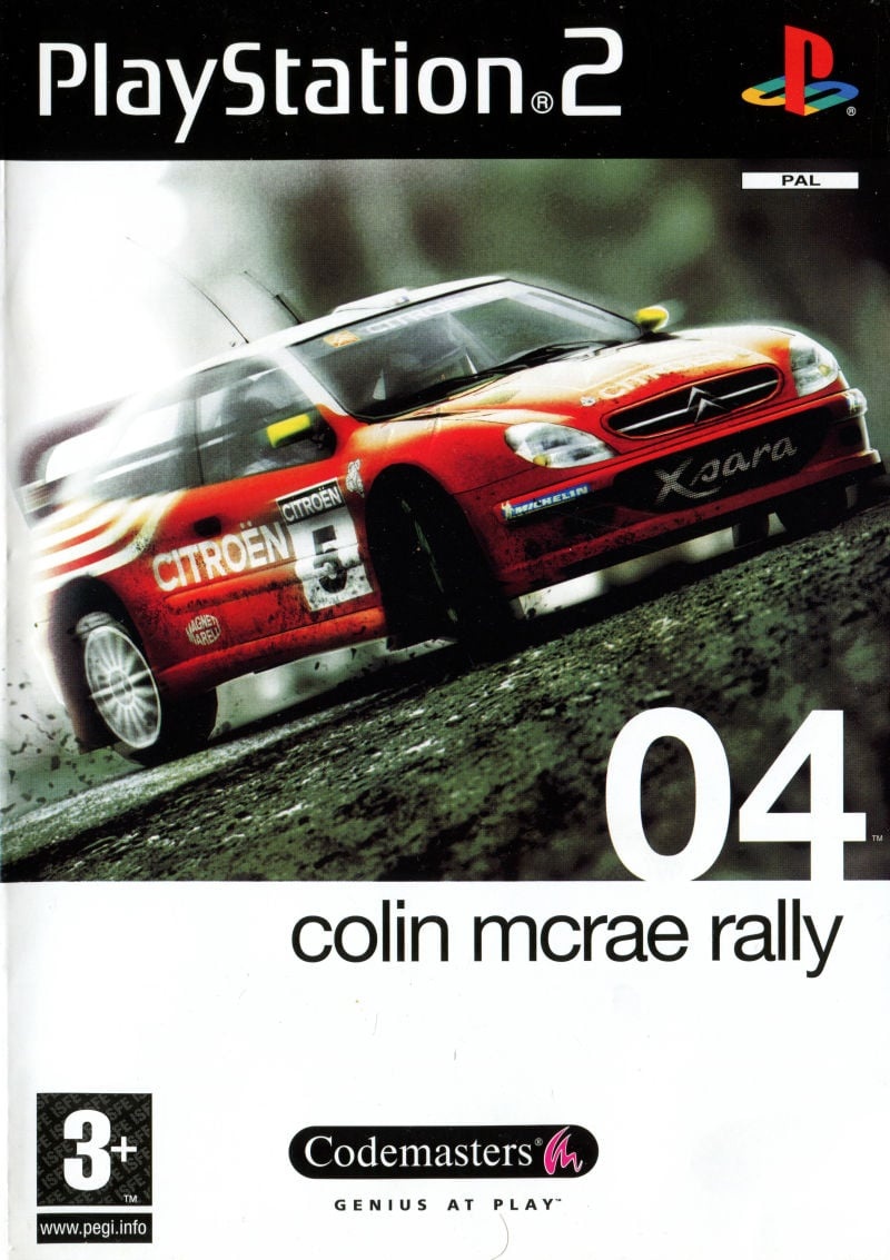 Capa do jogo Colin McRae Rally 04