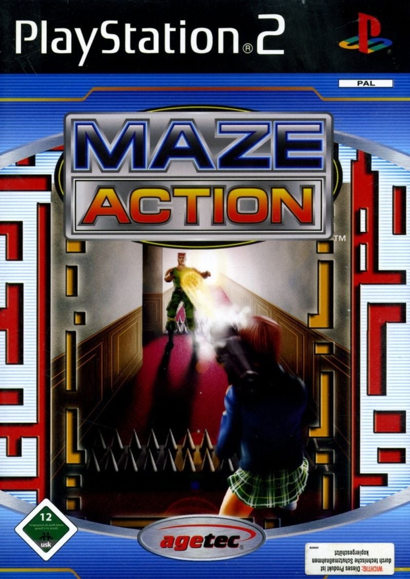 Capa do jogo Maze Action