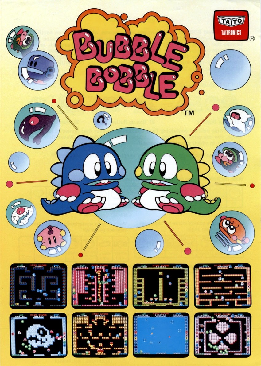 Capa do jogo Bubble Bobble