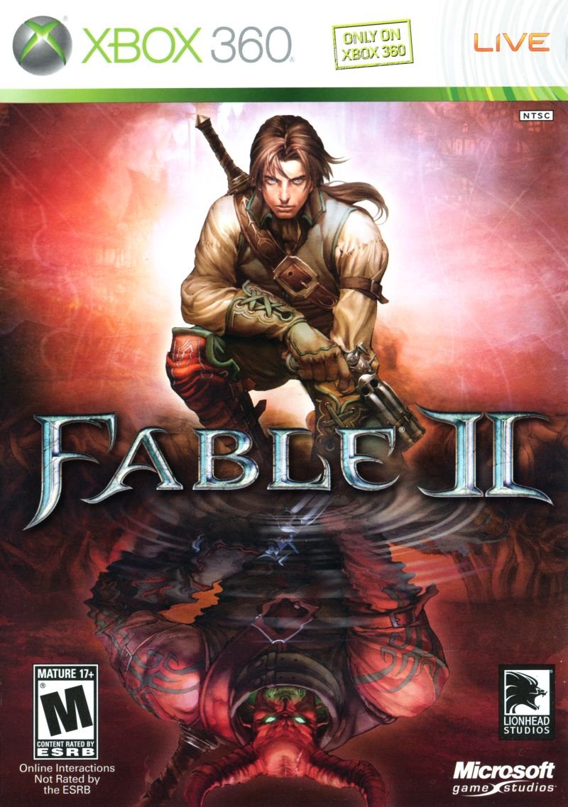 Capa do jogo Fable II