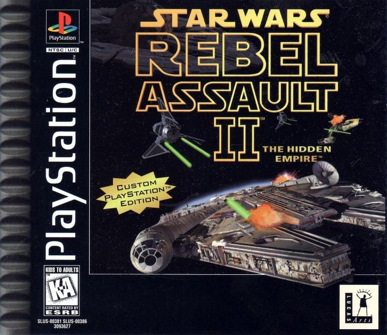 Capa do jogo Star Wars: Rebel Assault II - The Hidden Empire