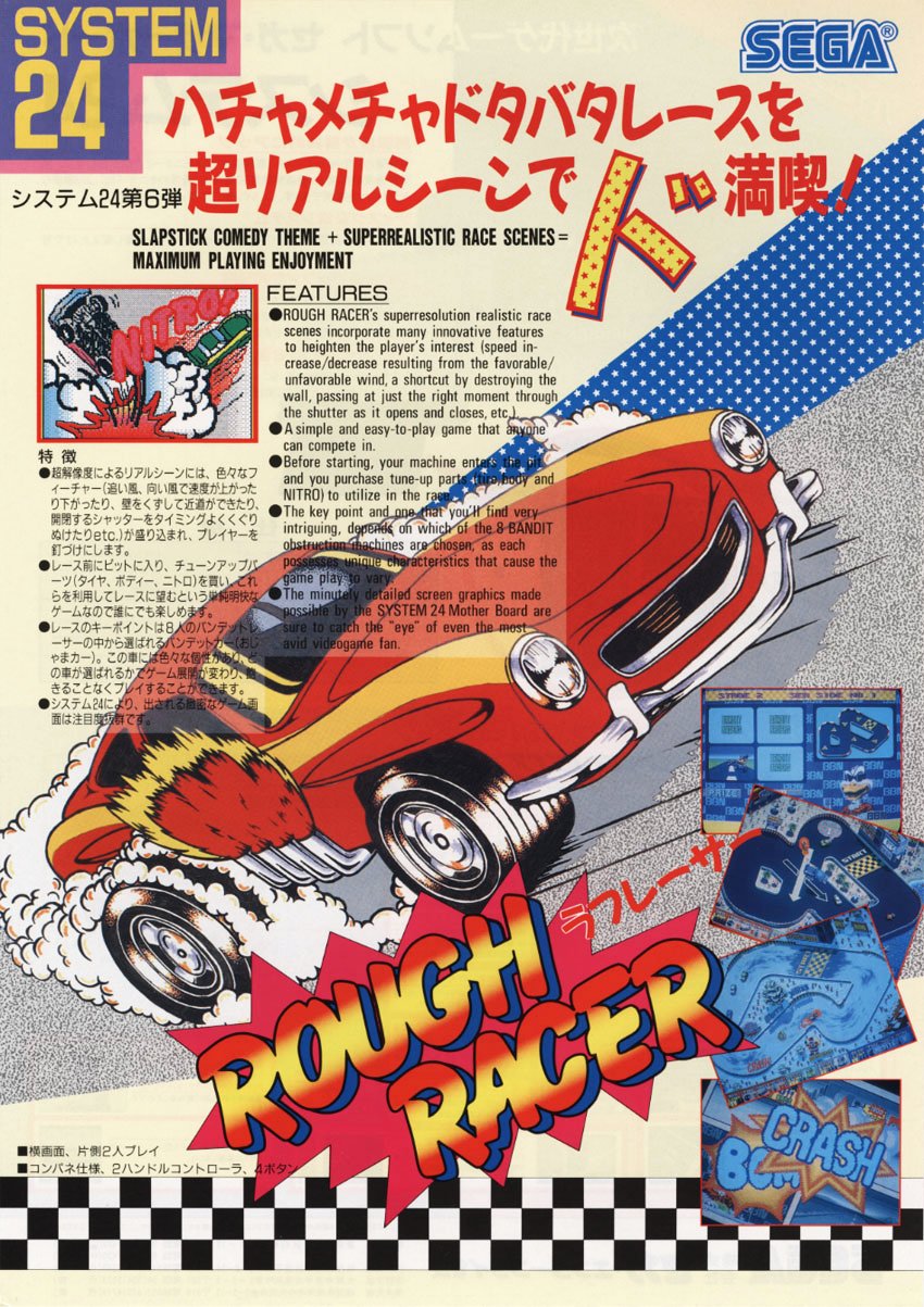 Capa do jogo Rough Racer