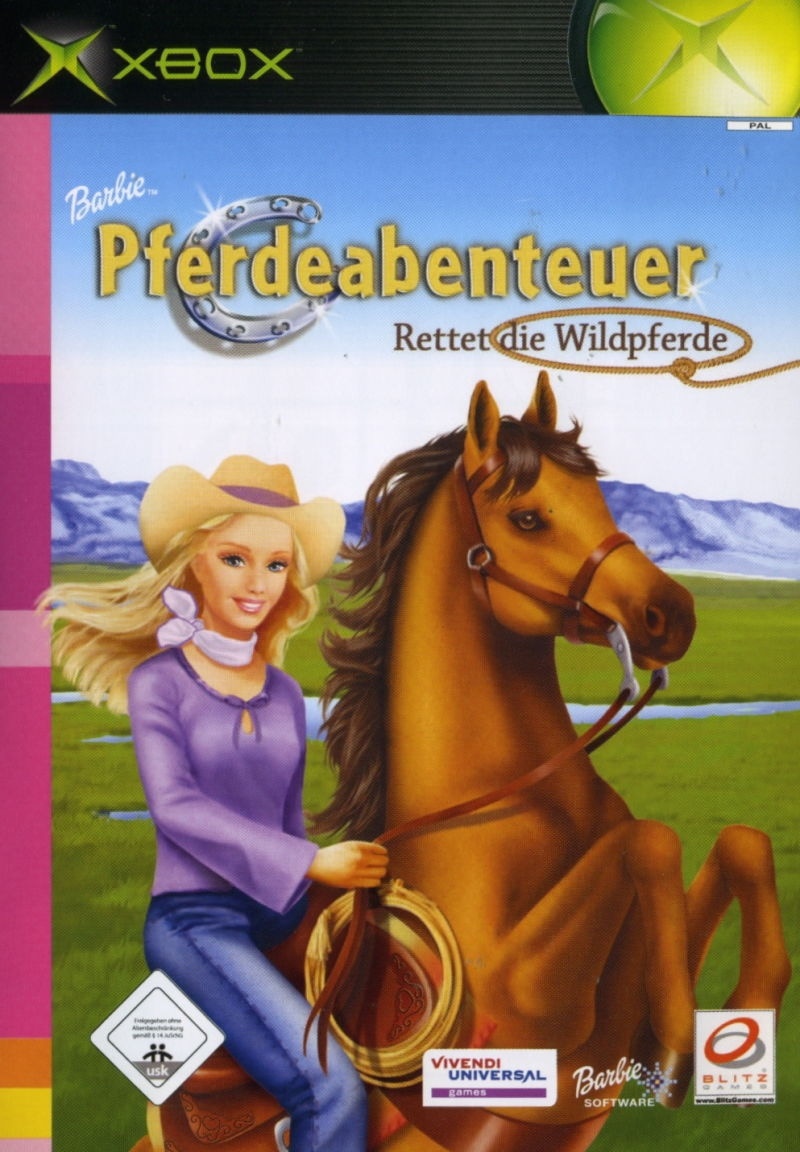 Capa do jogo Barbie Horse Adventures: Wild Horse Rescue