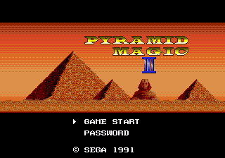 Capa do jogo Pyramid Magic III