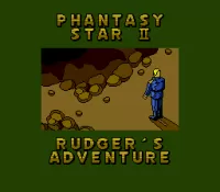 Capa de Phantasy Star II: Rudger's Adventure