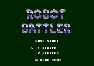 Capa do jogo Robot Battler