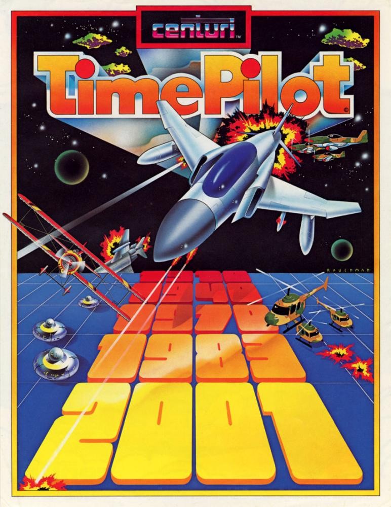 Capa do jogo Time Pilot