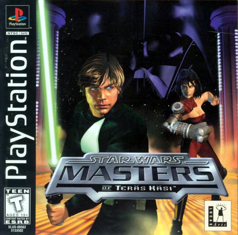 Capa do jogo Star Wars: Masters of Teras Kasi