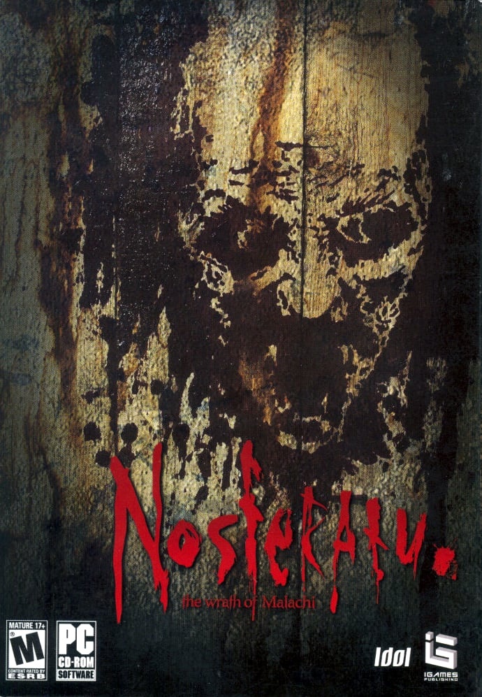 Capa do jogo Nosferatu: The Wrath of Malachi