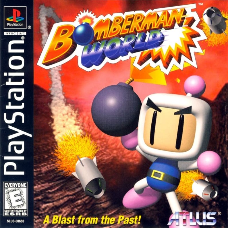 Capa do jogo Bomberman World