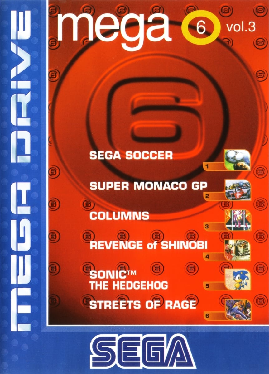 Capa do jogo Mega 6 Vol. 3