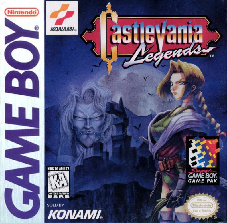 Capa do jogo Castlevania Legends