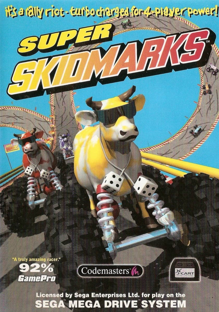Capa do jogo Super Skidmarks