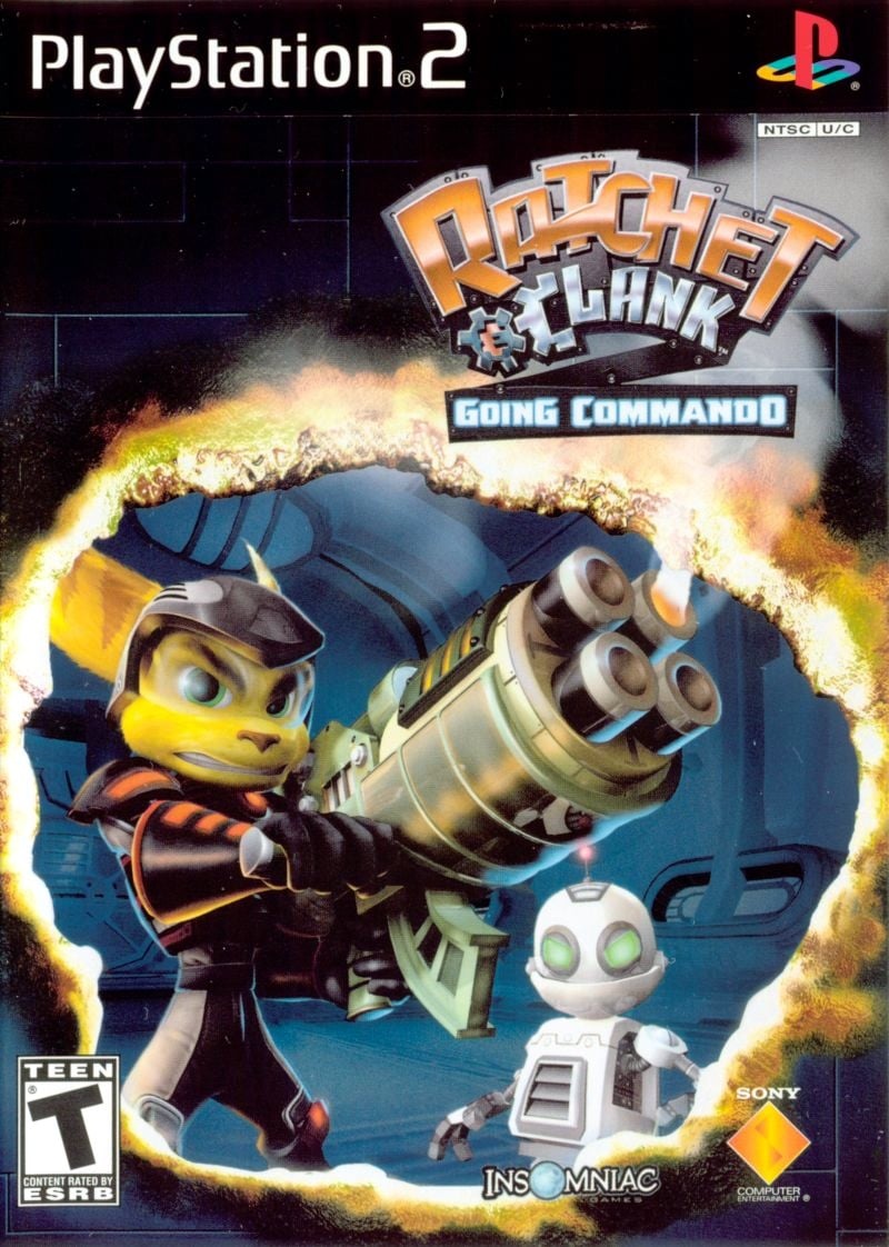 Capa do jogo Ratchet & Clank: Going Commando