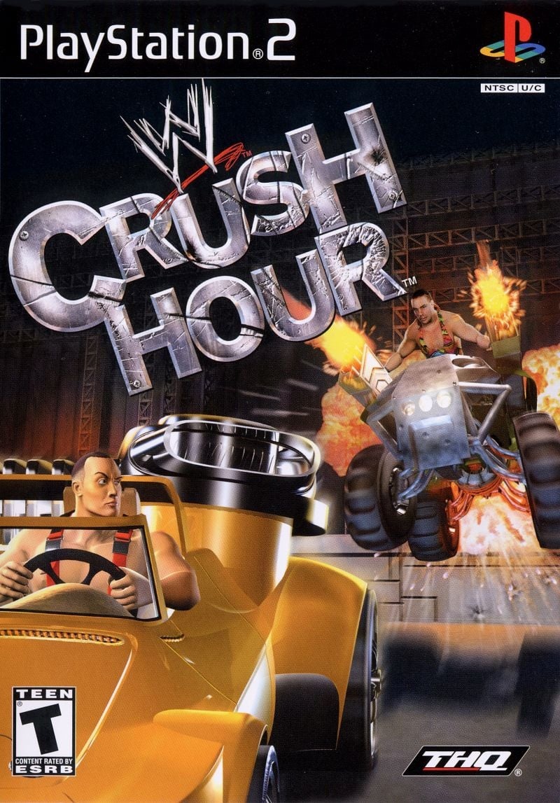 Capa do jogo WWE Crush Hour