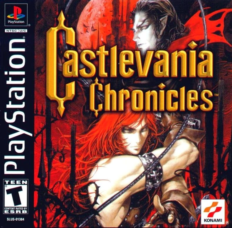 Capa do jogo Castlevania Chronicles