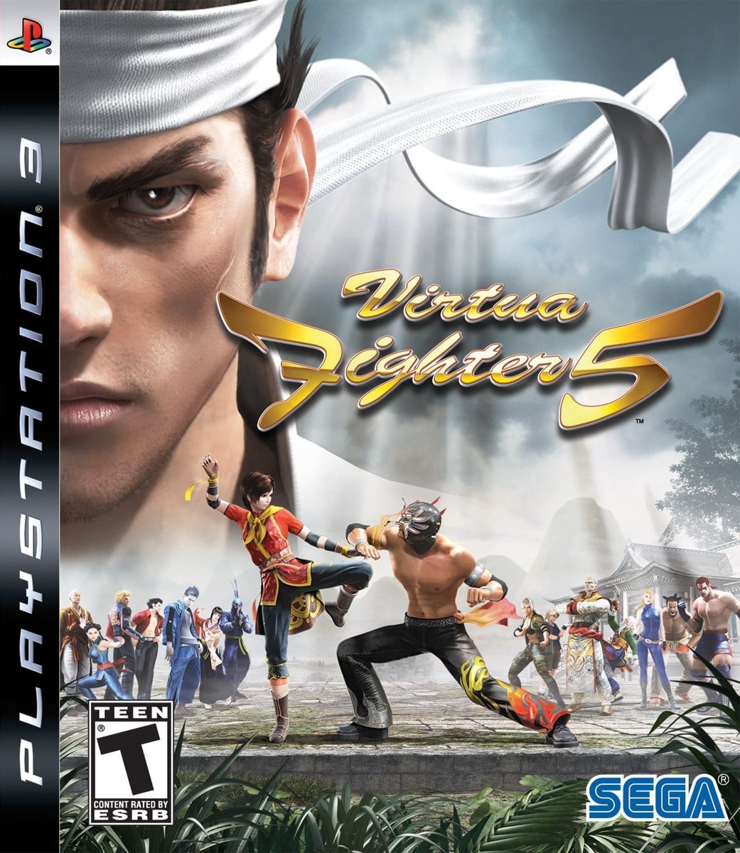 Capa do jogo Virtua Fighter 5