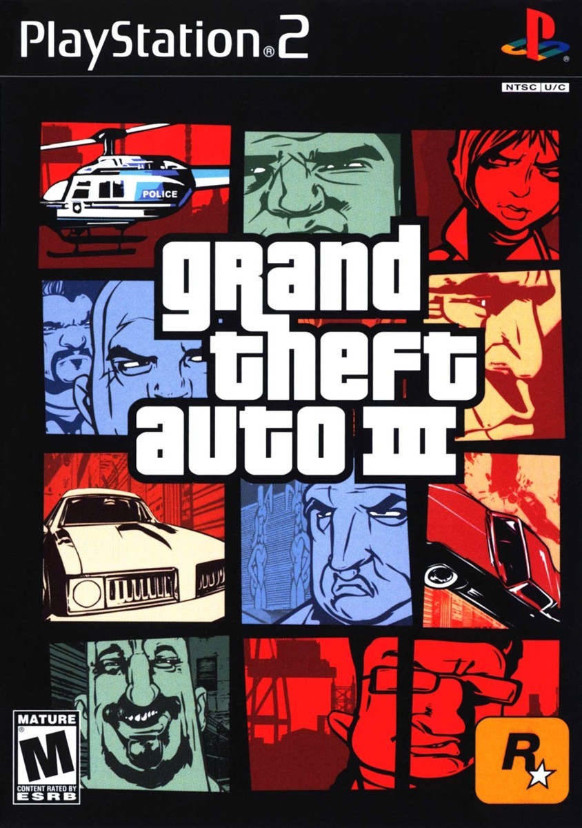 Capa do jogo Grand Theft Auto III