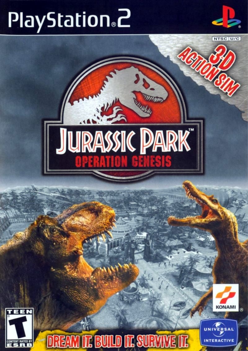 Capa do jogo Jurassic Park: Operation Genesis