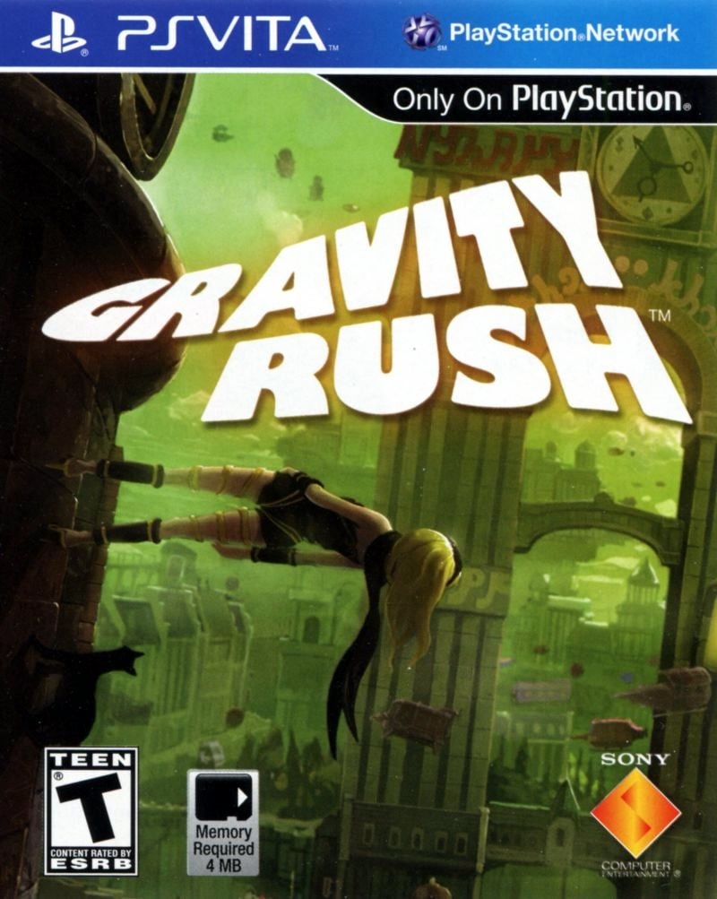 Capa do jogo Gravity Rush