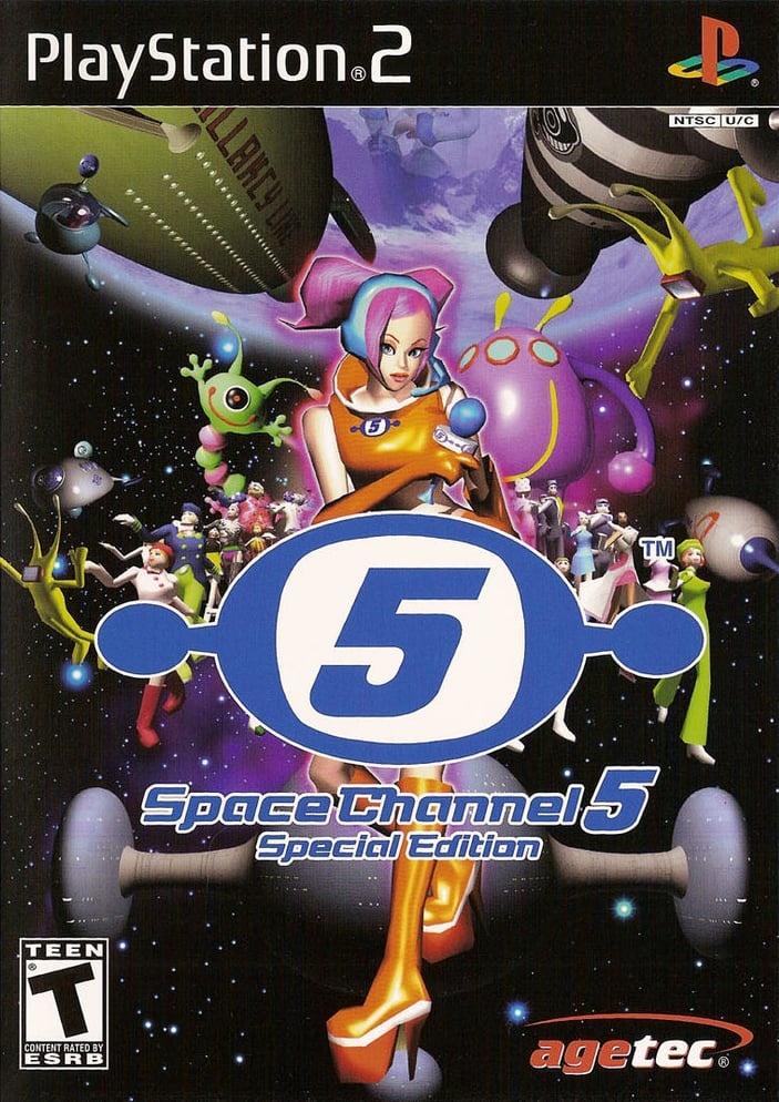 Capa do jogo Space Channel 5: Special Edition