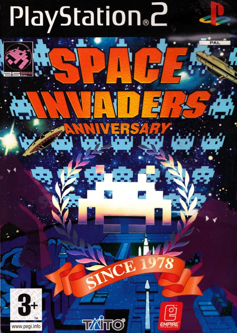 Capa do jogo Space Invaders: Anniversary