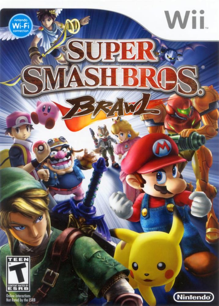 Capa do jogo Super Smash Bros. Brawl