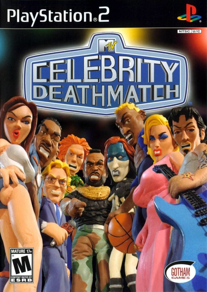 Capa do jogo MTV Celebrity Deathmatch