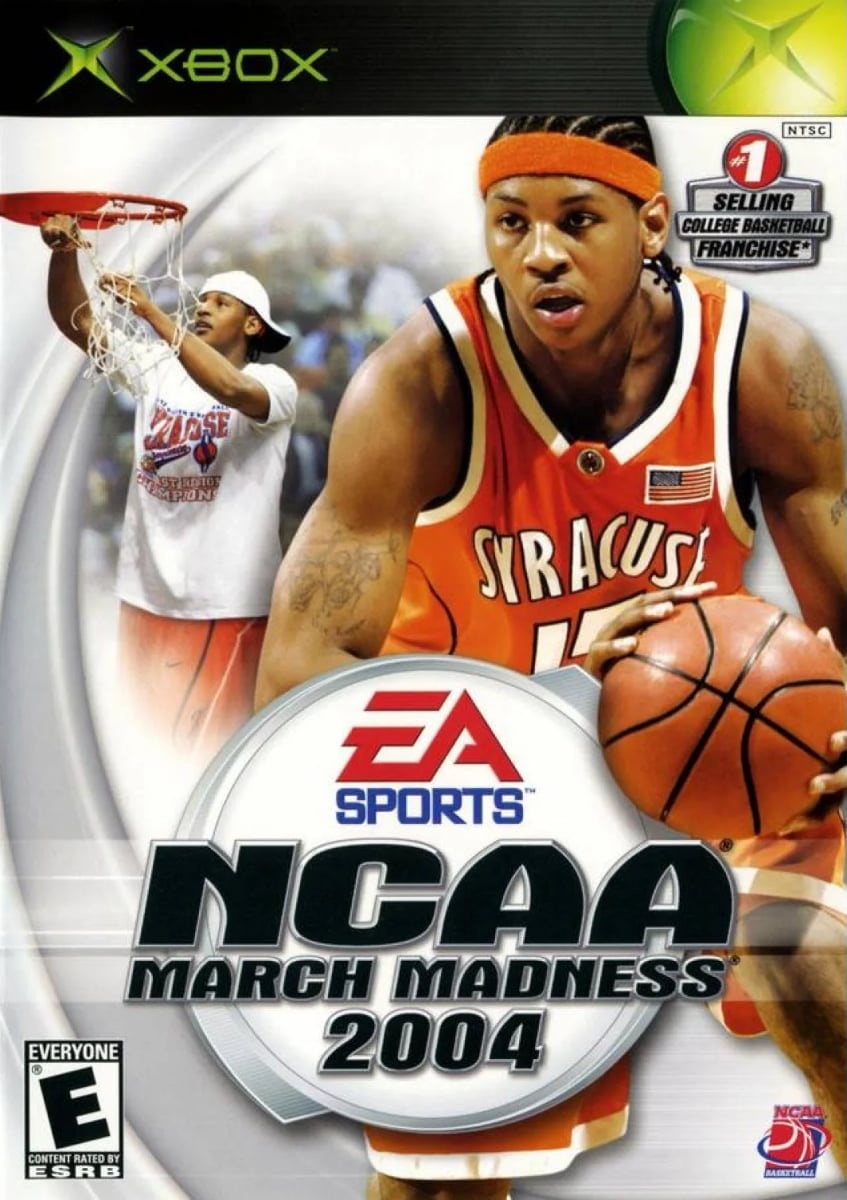 Capa do jogo NCAA March Madness 2004
