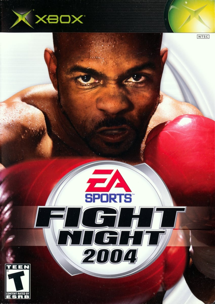Capa do jogo Fight Night 2004