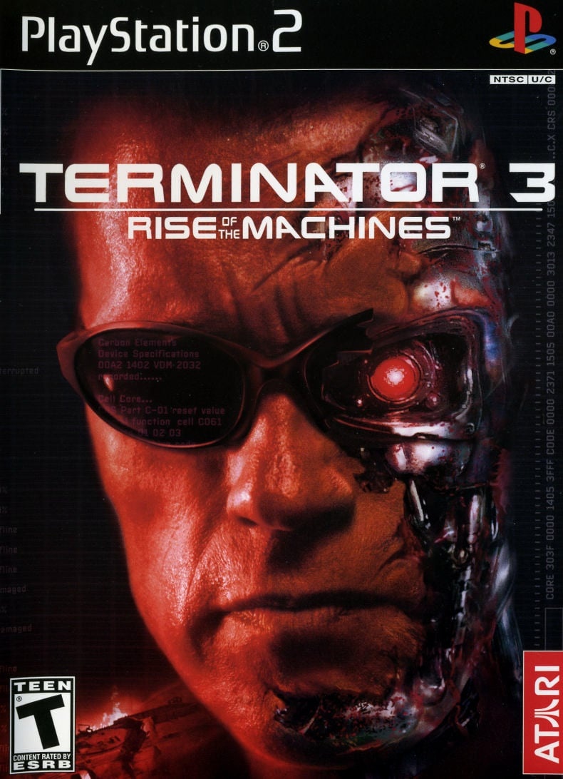 Capa do jogo Terminator 3: Rise of the Machines