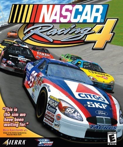 Capa do jogo NASCAR Racing 4