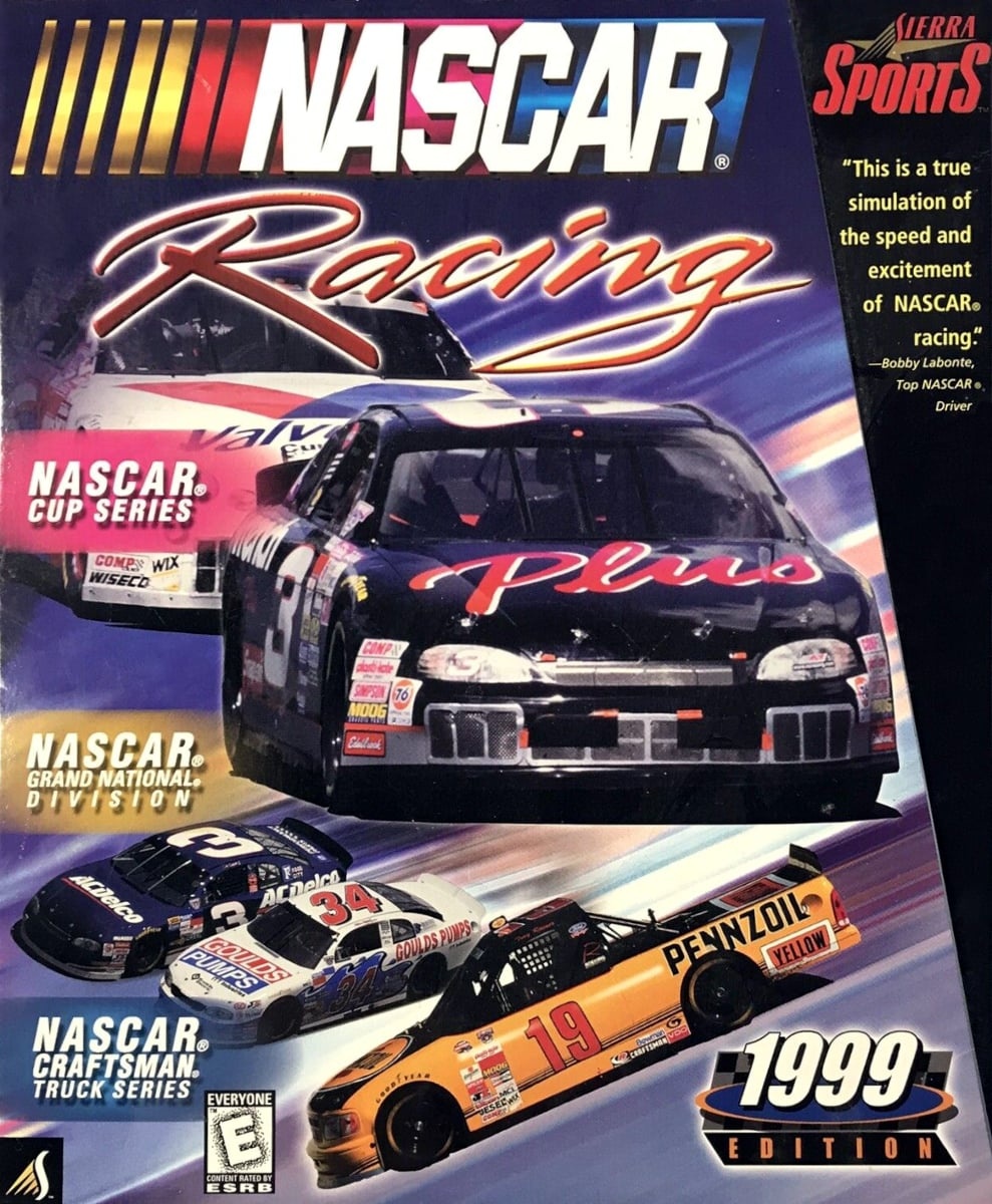 Capa do jogo NASCAR Racing: 1999 Edition