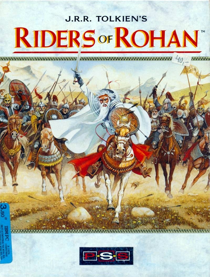 Capa do jogo J.R.R. Tolkiens Riders of Rohan