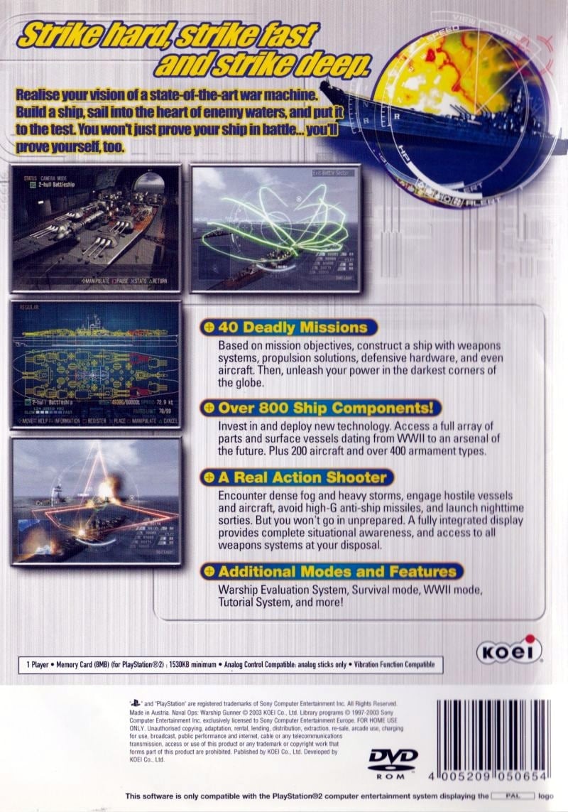 Capa do jogo Naval Ops: Warship Gunner