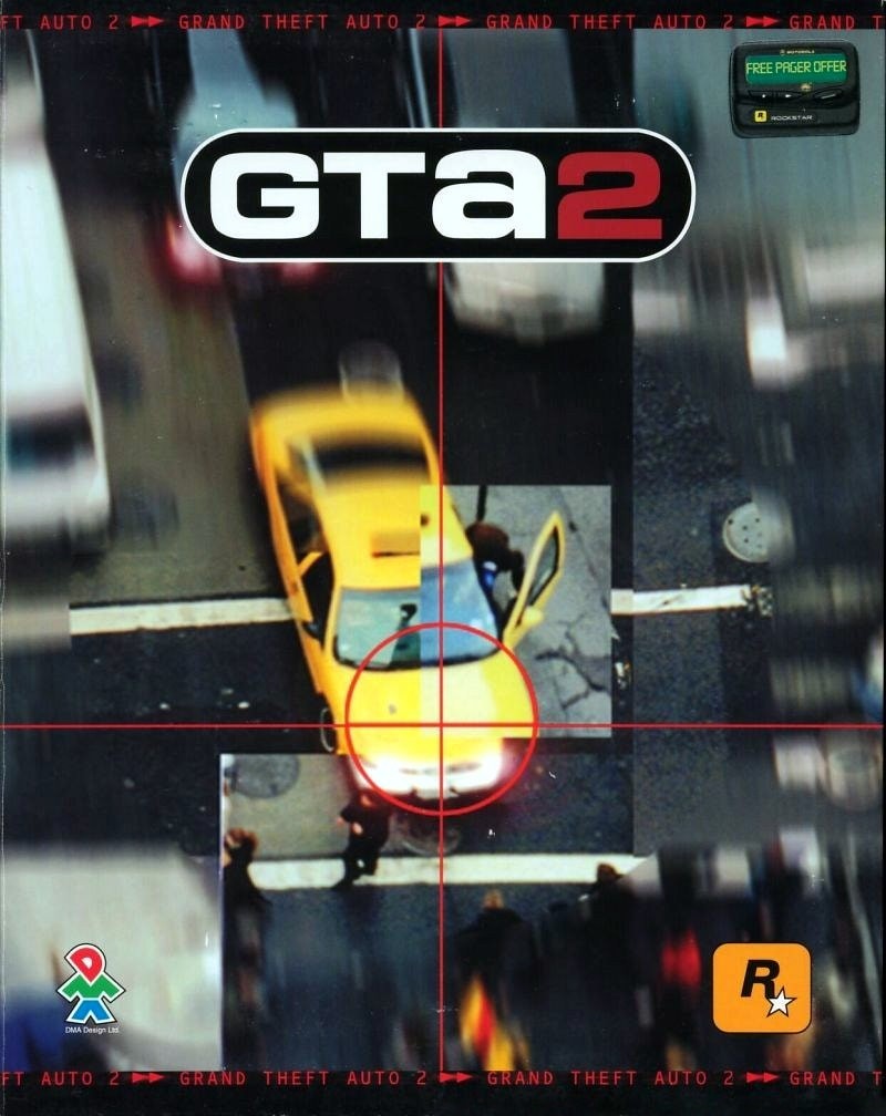 Capa do jogo Grand Theft Auto 2