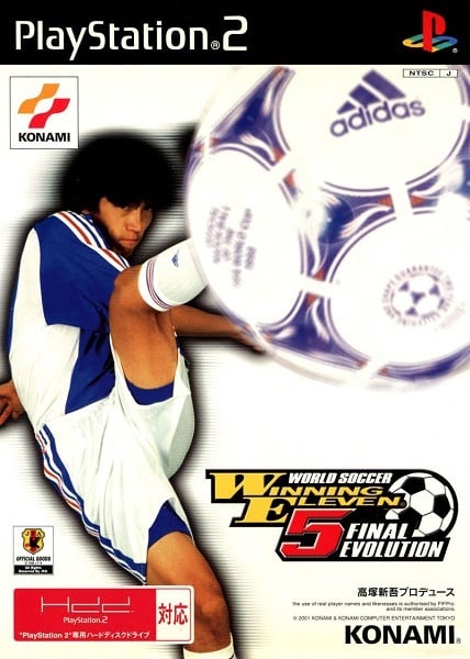 Capa do jogo World Soccer: Winning Eleven 5 Final Evolution