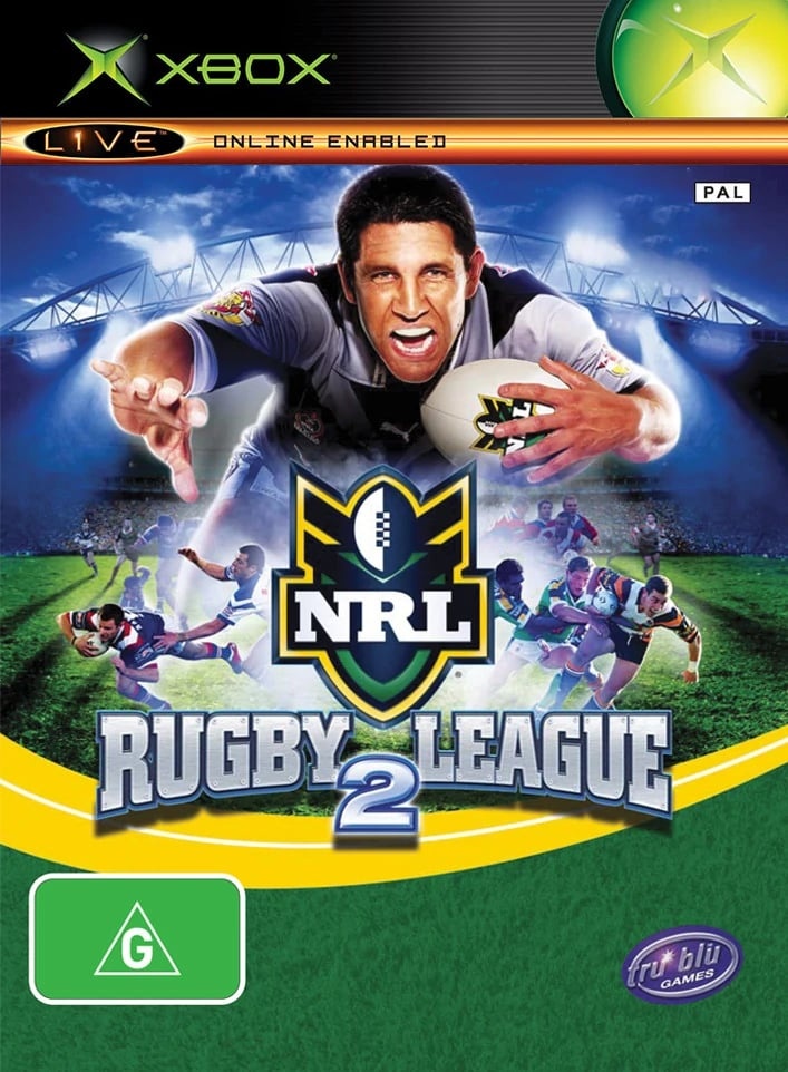Capa do jogo Rugby League 2