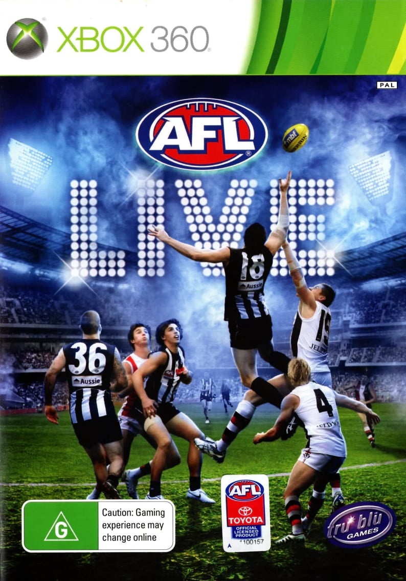 Capa do jogo AFL Live